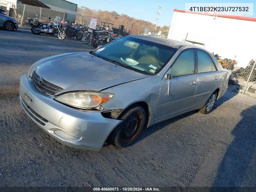 2003 Toyota Camry Le/Xle/Se VIN: 4T1BE32K23U727532 Lot: 40680073