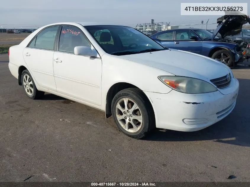 2003 Toyota Camry Le VIN: 4T1BE32KX3U255273 Lot: 40715667