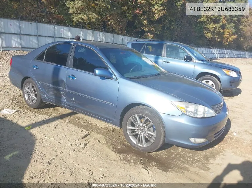 2003 Toyota Camry Xle VIN: 4TBE32K13U683359 Lot: 40723324