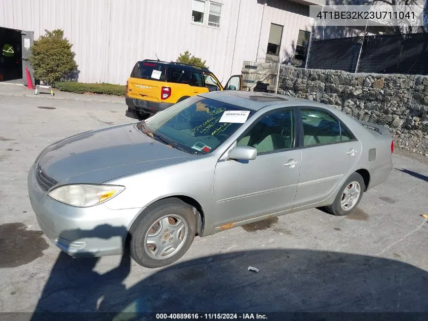 2003 Toyota Camry Le VIN: 4T1BE32K23U711041 Lot: 40889616