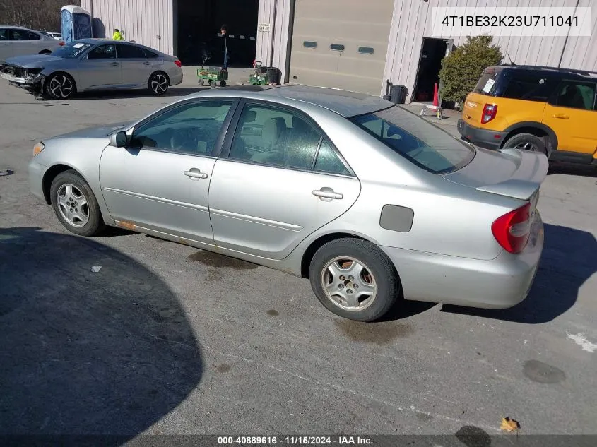 2003 Toyota Camry Le VIN: 4T1BE32K23U711041 Lot: 40889616