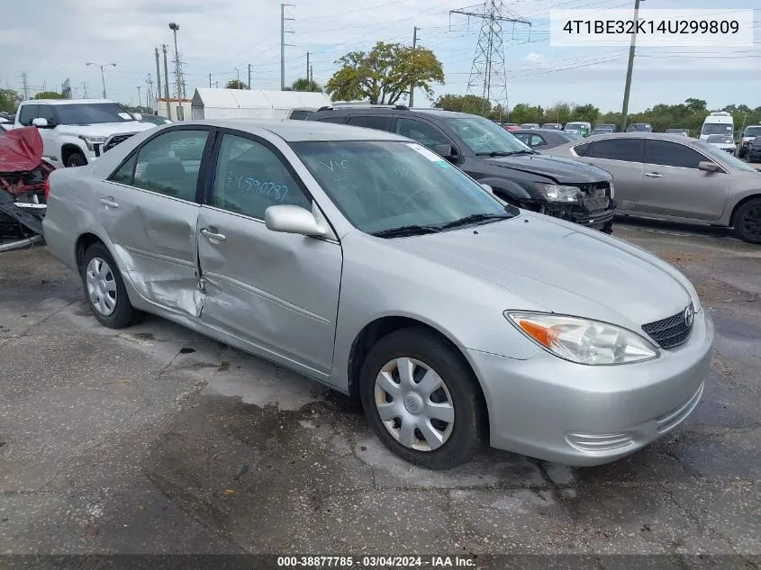 4T1BE32K14U299809 2004 Toyota Camry Le