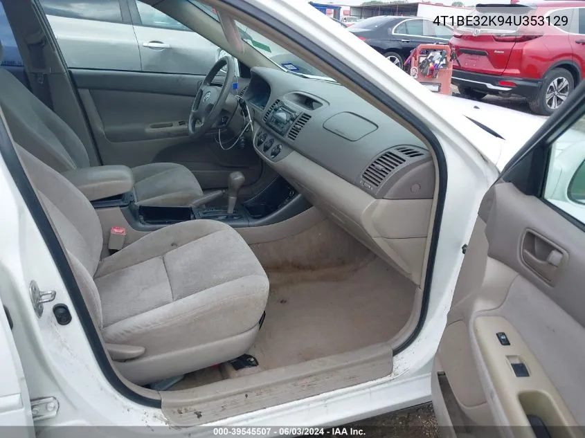 4T1BE32K94U353129 2004 Toyota Camry Le