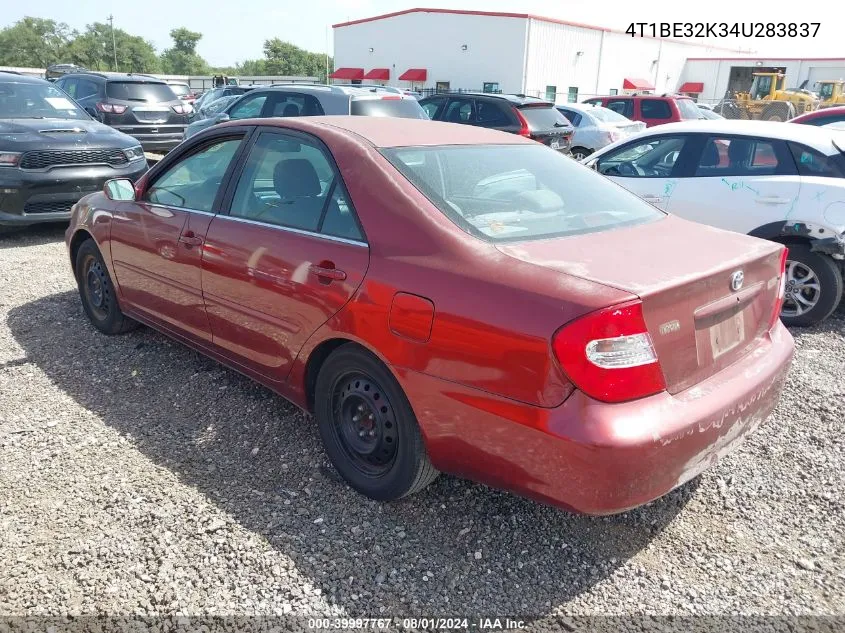 4T1BE32K34U283837 2004 Toyota Camry Se