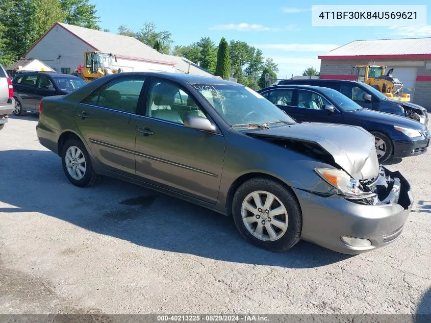 2004 Toyota Camry Xle V6 VIN: 4T1BF30K84U569621 Lot: 40213225