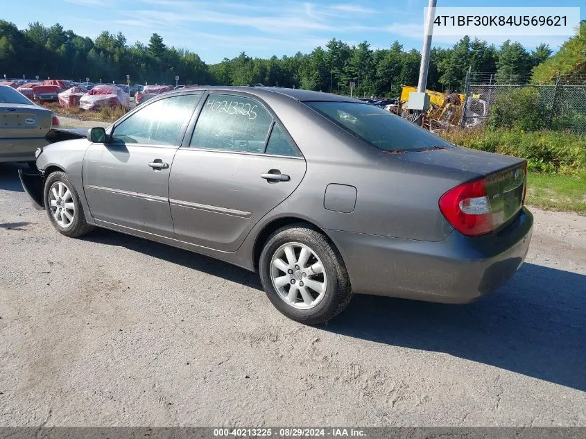 4T1BF30K84U569621 2004 Toyota Camry Xle V6