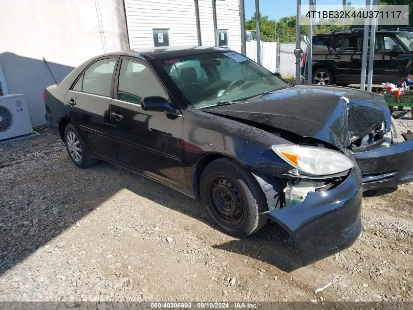 4T1BE32K44U371117 2004 Toyota Camry Le