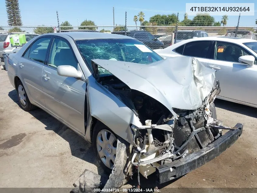 4T1BE32K14U932664 2004 Toyota Camry Le