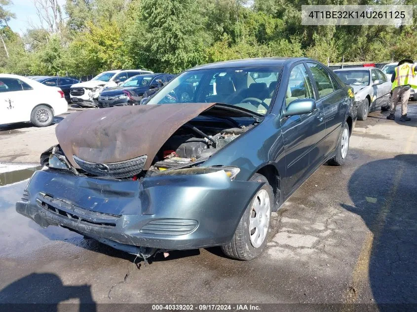 4T1BE32K14U261125 2004 Toyota Camry Le