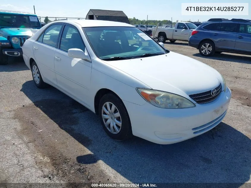 4T1BE32K14U285277 2004 Toyota Camry Le