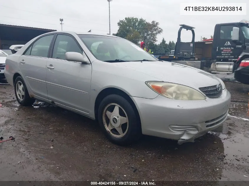 2004 Toyota Camry Le VIN: 4T1BE32K84U293814 Lot: 40424155