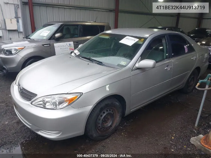 2004 Toyota Camry Le VIN: 4T1BE32K44U913719 Lot: 40437379