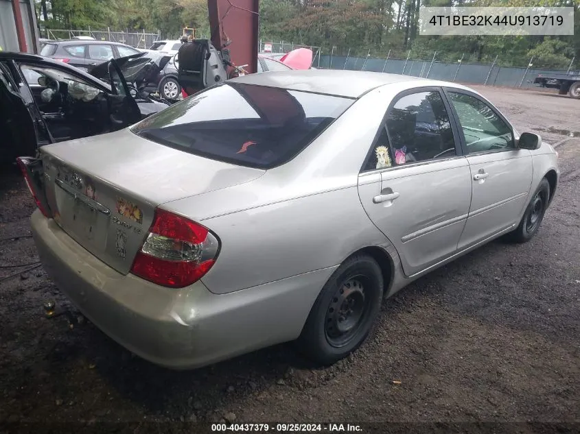 4T1BE32K44U913719 2004 Toyota Camry Le