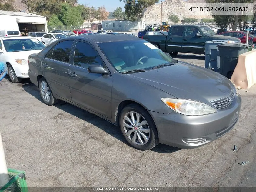 2004 Toyota Camry Le VIN: 4T1BE32KX4U902630 Lot: 40451875