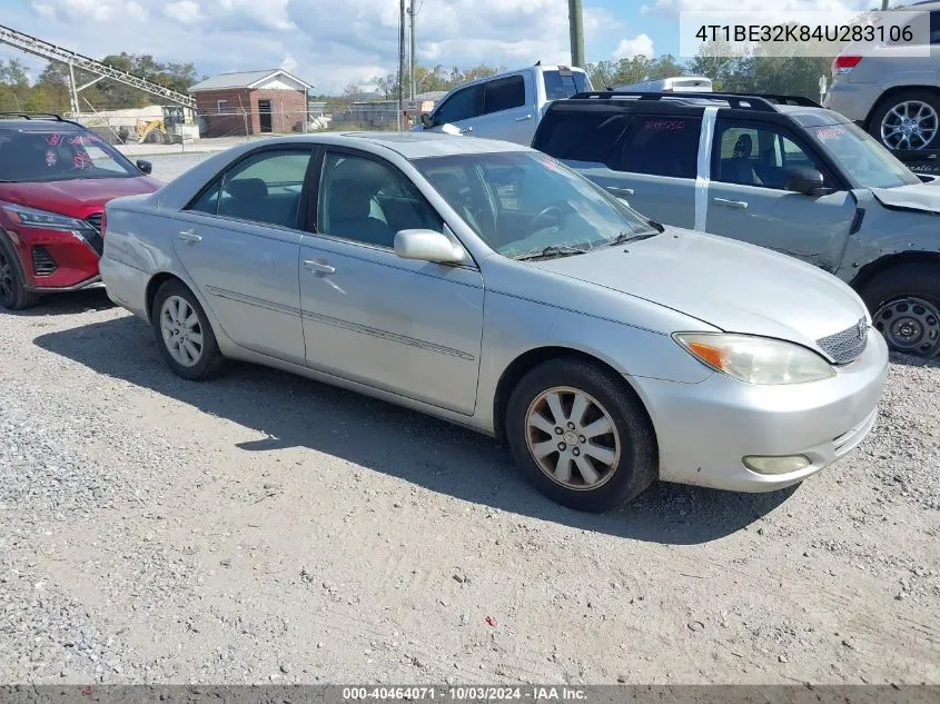 4T1BE32K84U283106 2004 Toyota Camry Xle