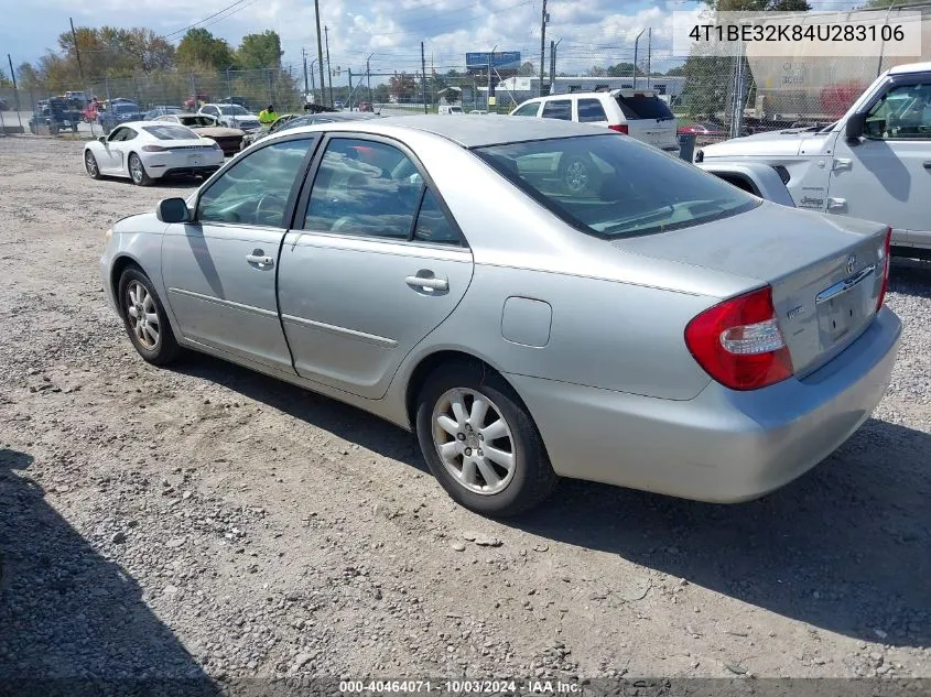 2004 Toyota Camry Xle VIN: 4T1BE32K84U283106 Lot: 40464071