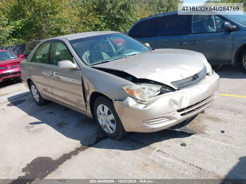 4T1BE32K64U284769 2004 Toyota Camry Le