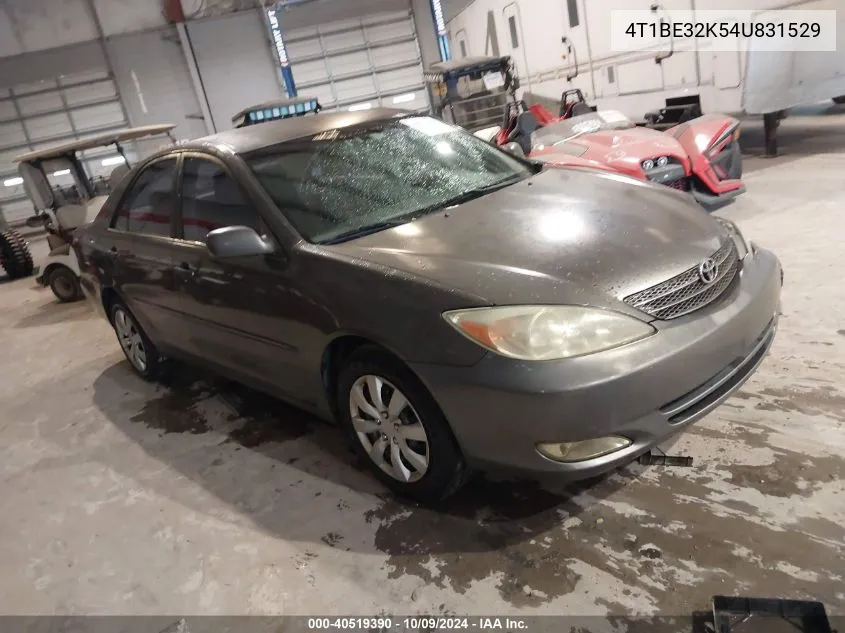 2004 Toyota Camry Le/Xle/Se VIN: 4T1BE32K54U831529 Lot: 40519390