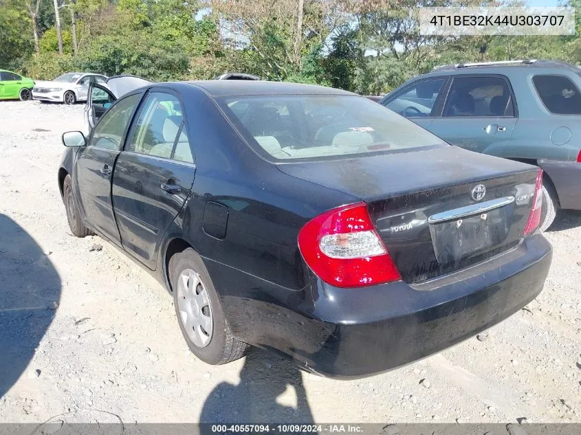 2004 Toyota Camry Le VIN: 4T1BE32K44U303707 Lot: 40557094