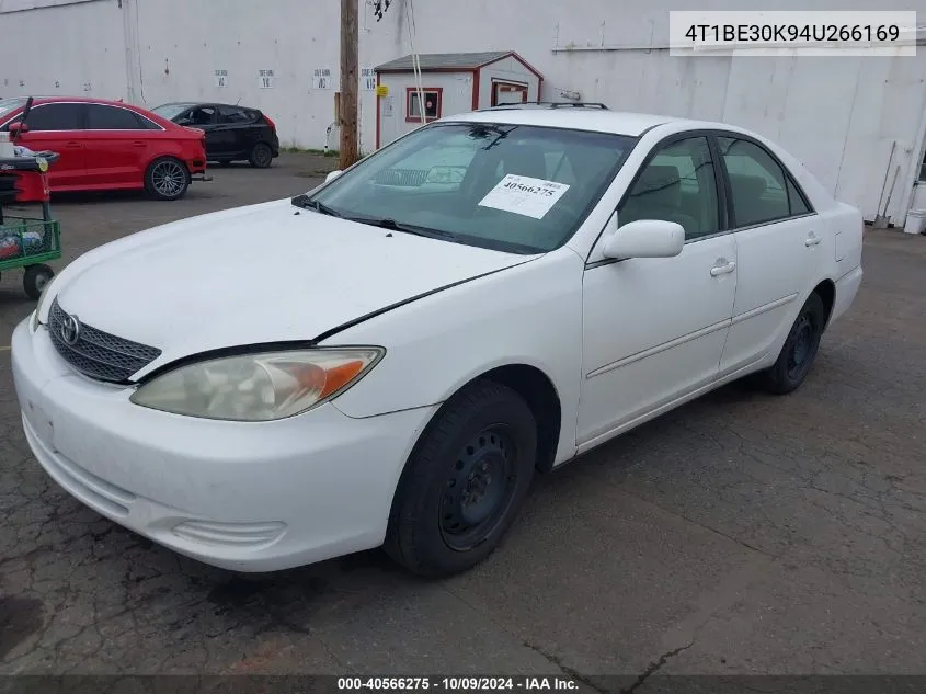 4T1BE30K94U266169 2004 Toyota Camry Le