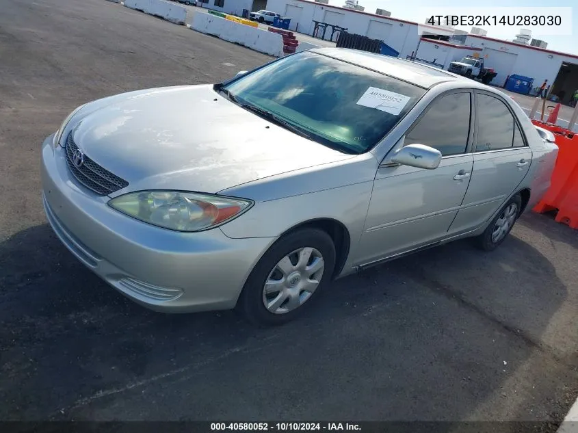 2004 Toyota Camry Le VIN: 4T1BE32K14U283030 Lot: 40580052