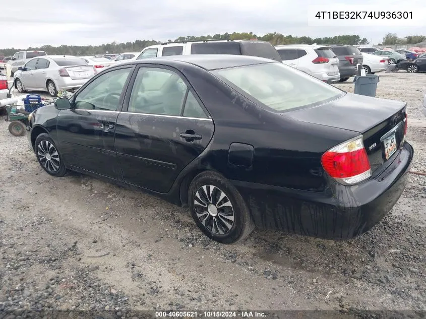 4T1BE32K74U936301 2004 Toyota Camry Le