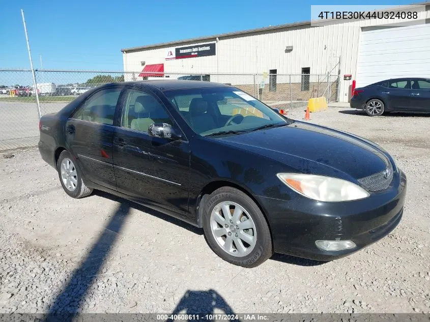 2004 Toyota Camry Xle VIN: 4T1BE30K44U324088 Lot: 40608611