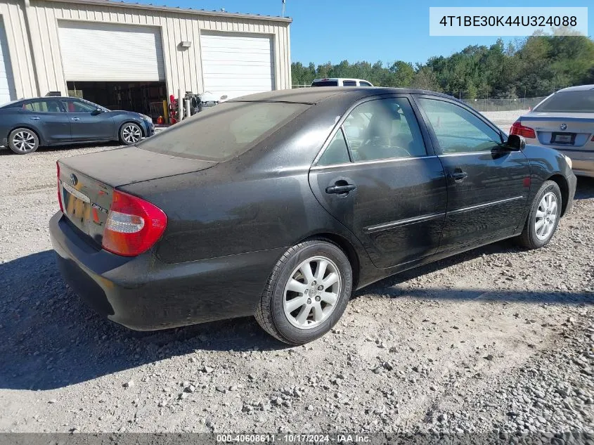 2004 Toyota Camry Xle VIN: 4T1BE30K44U324088 Lot: 40608611