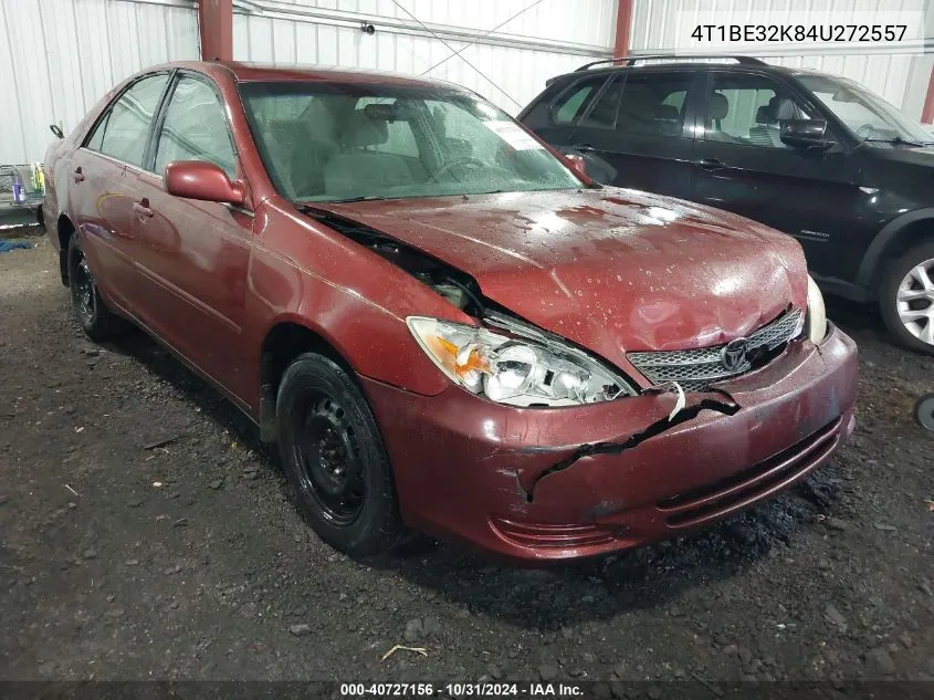 2004 Toyota Camry Le VIN: 4T1BE32K84U272557 Lot: 40727156