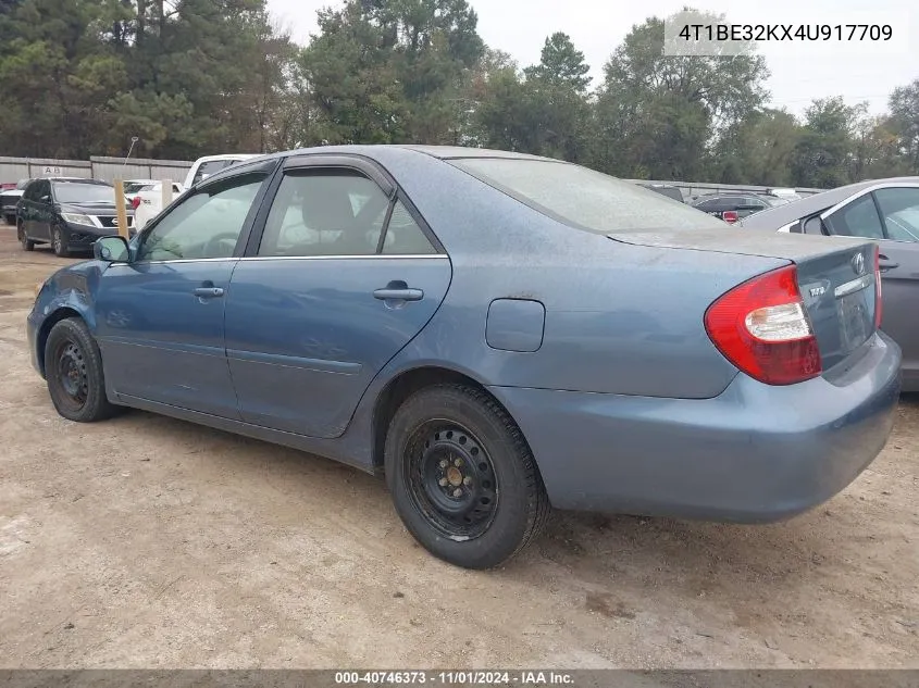 2004 Toyota Camry Le VIN: 4T1BE32KX4U917709 Lot: 40746373