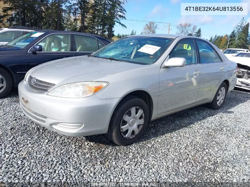 2004 Toyota Camry Le VIN: 4T1BE32K64U813556 Lot: 40767322