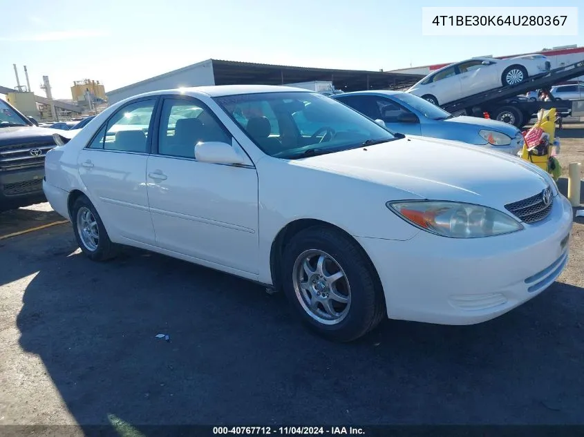 2004 Toyota Camry Le VIN: 4T1BE30K64U280367 Lot: 40767712