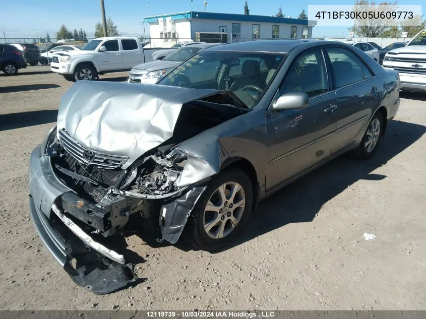 2005 Toyota Camry Le/Xle/Se VIN: 4T1BF30K05U609773 Lot: 12119739