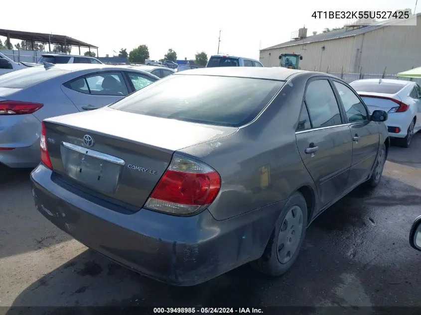 2005 Toyota Camry Le VIN: 4T1BE32K55U527425 Lot: 39498985