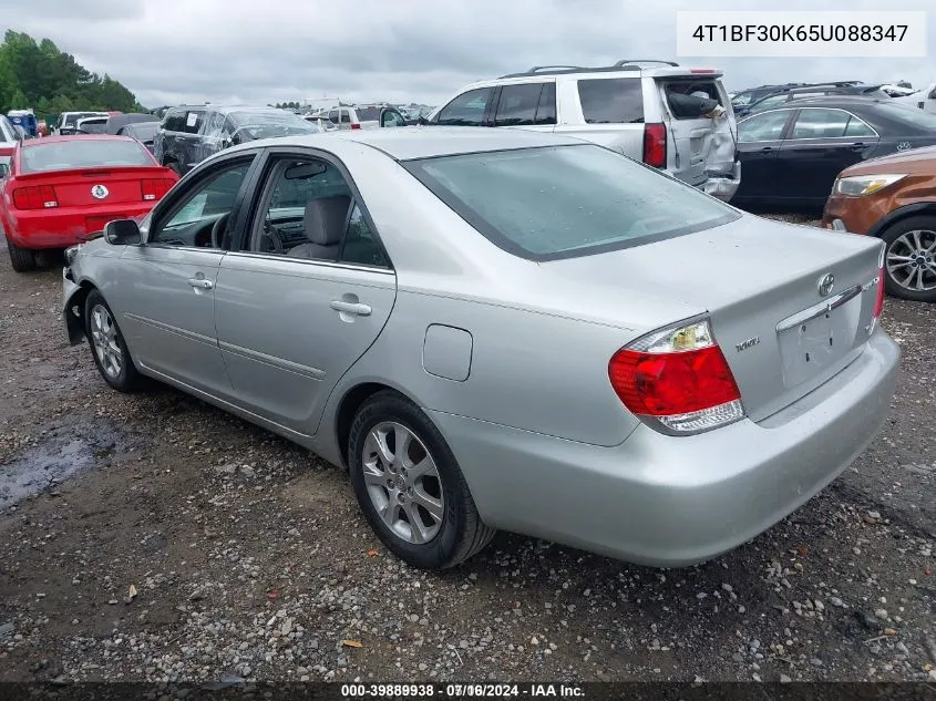 2005 Toyota Camry Le V6/Xle V6 VIN: 4T1BF30K65U088347 Lot: 39889938