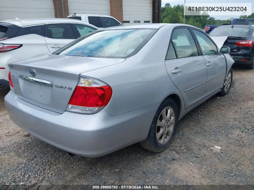 2005 Toyota Camry Xle VIN: 4T1BE30K25U423204 Lot: 39905783