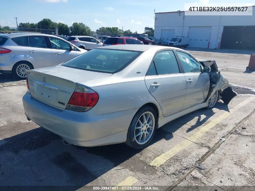 2005 Toyota Camry Le/Se/Std/Xle VIN: 4T1BE32K25U557627 Lot: 39947481