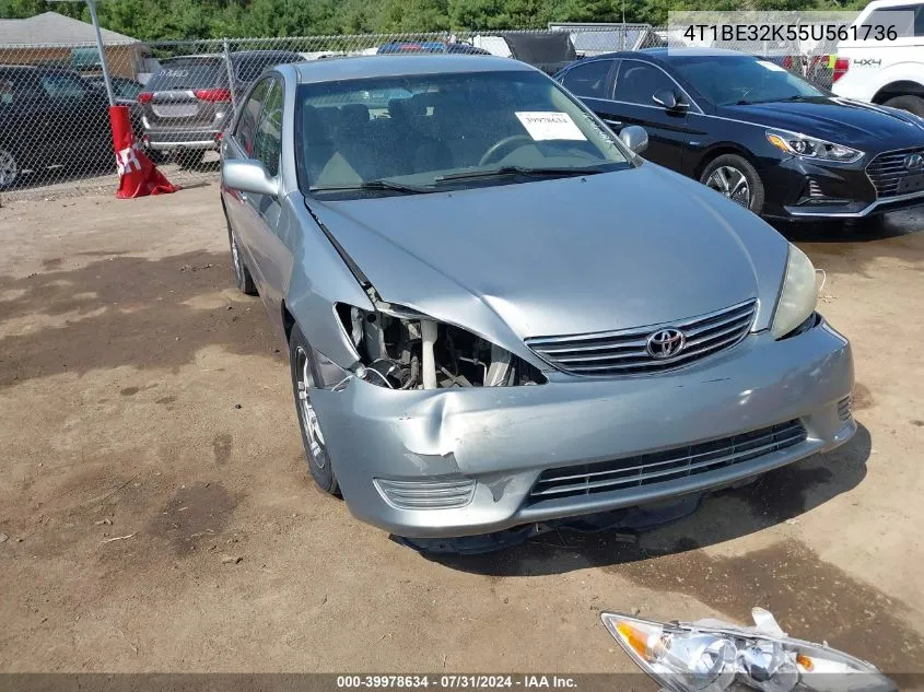 4T1BE32K55U561736 2005 Toyota Camry Le/Se/Std/Xle