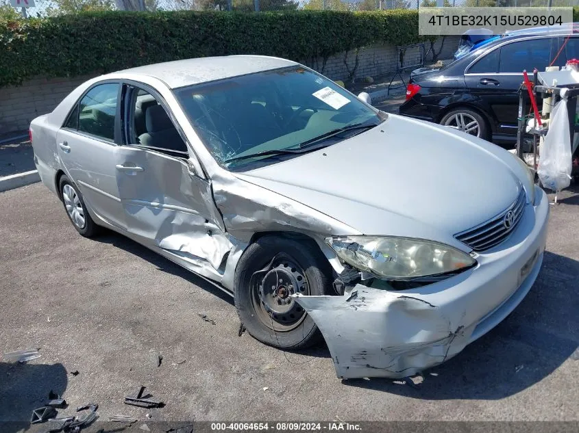 2005 Toyota Camry Le VIN: 4T1BE32K15U529804 Lot: 40064654