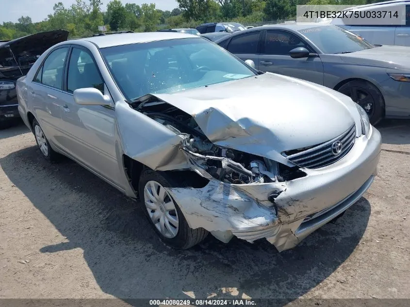 2005 Toyota Camry Le VIN: 4T1BE32K75U033714 Lot: 40080249