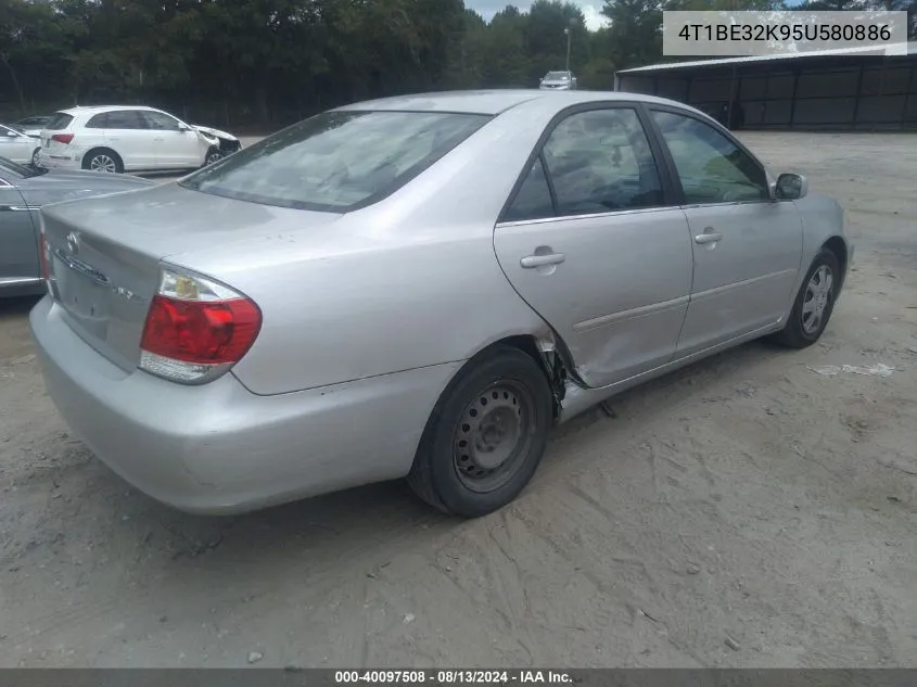 2005 Toyota Camry Le VIN: 4T1BE32K95U580886 Lot: 40097508