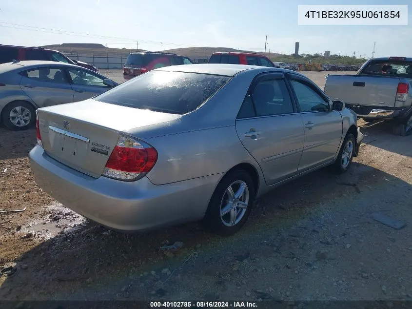 2005 Toyota Camry Le VIN: 4T1BE32K95U061854 Lot: 40102785