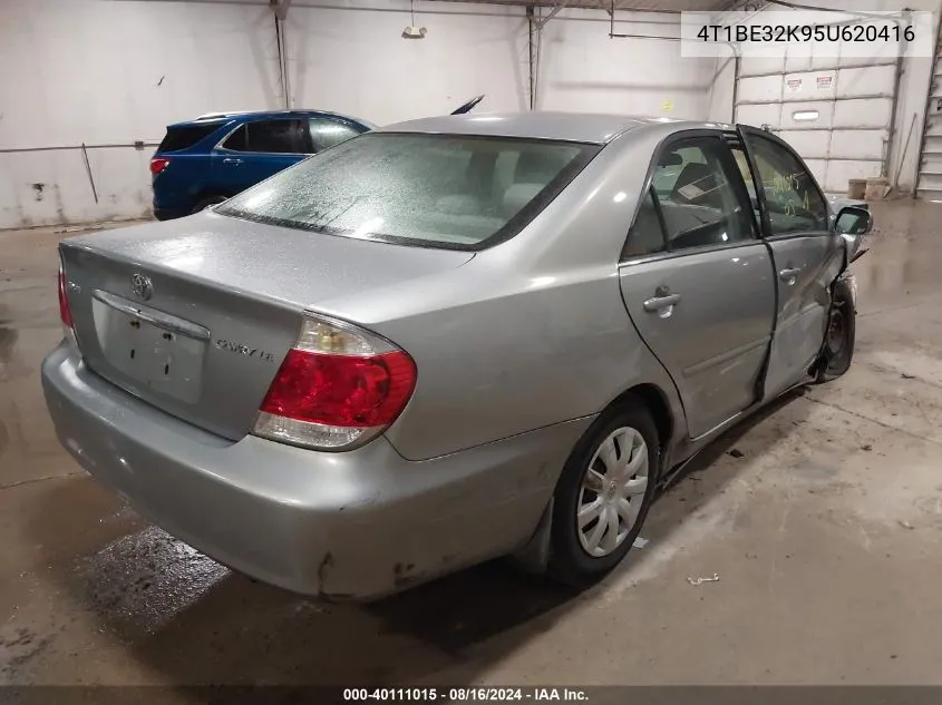 2005 Toyota Camry Le VIN: 4T1BE32K95U620416 Lot: 40111015