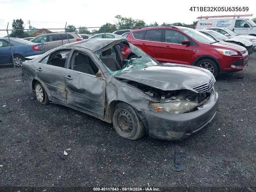 2005 Toyota Camry Le VIN: 4T1BE32K05U635659 Lot: 40117843