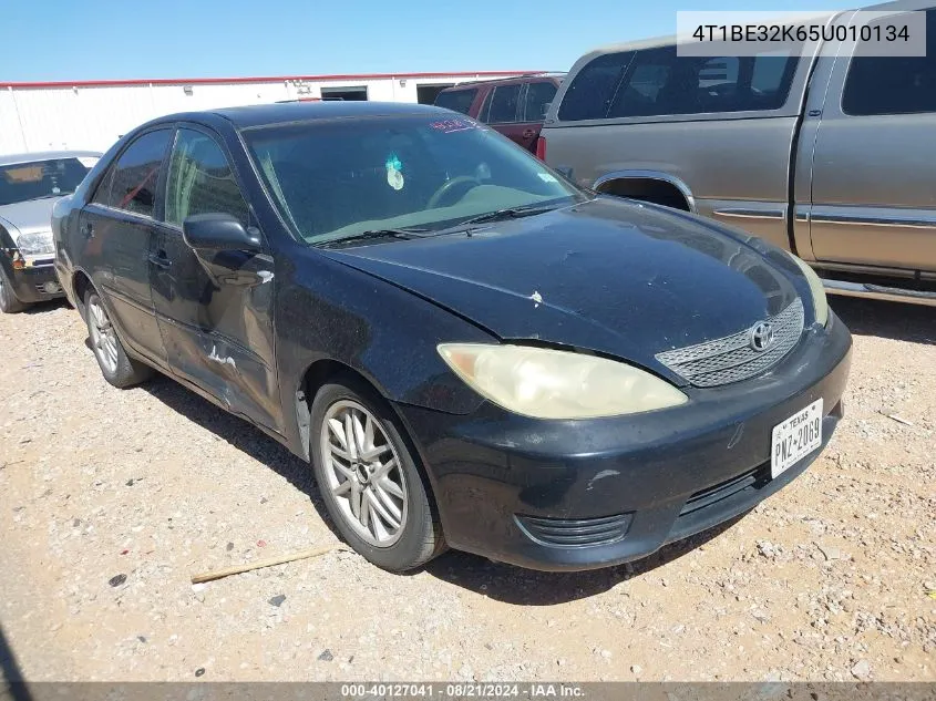 2005 Toyota Camry Le VIN: 4T1BE32K65U010134 Lot: 40127041