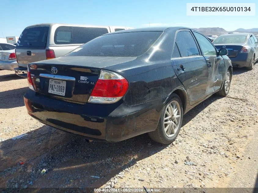 2005 Toyota Camry Le VIN: 4T1BE32K65U010134 Lot: 40127041