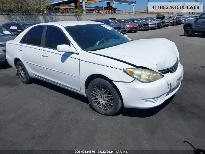 2005 Toyota Camry Le VIN: 4T1BE32K15U545968 Lot: 40134676