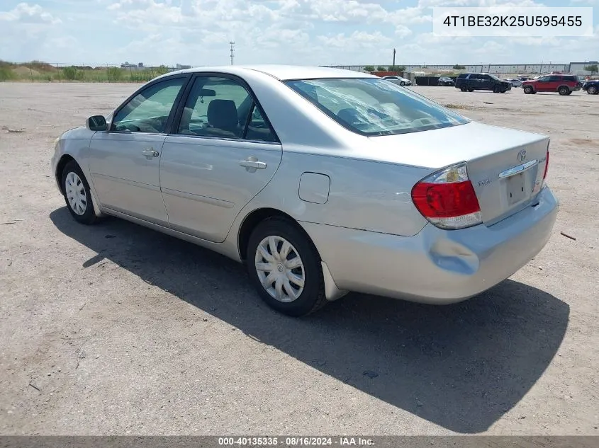 2005 Toyota Camry Le VIN: 4T1BE32K25U595455 Lot: 40135335