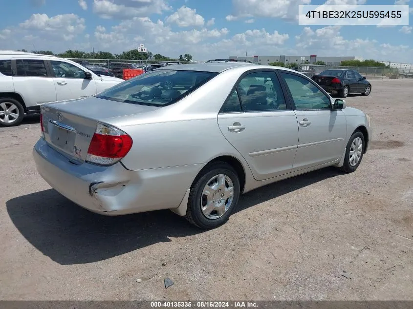 2005 Toyota Camry Le VIN: 4T1BE32K25U595455 Lot: 40135335