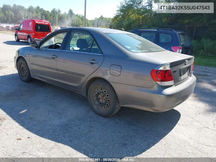 2005 Toyota Camry Se V6 VIN: 4T1BA32K55U047543 Lot: 40157461